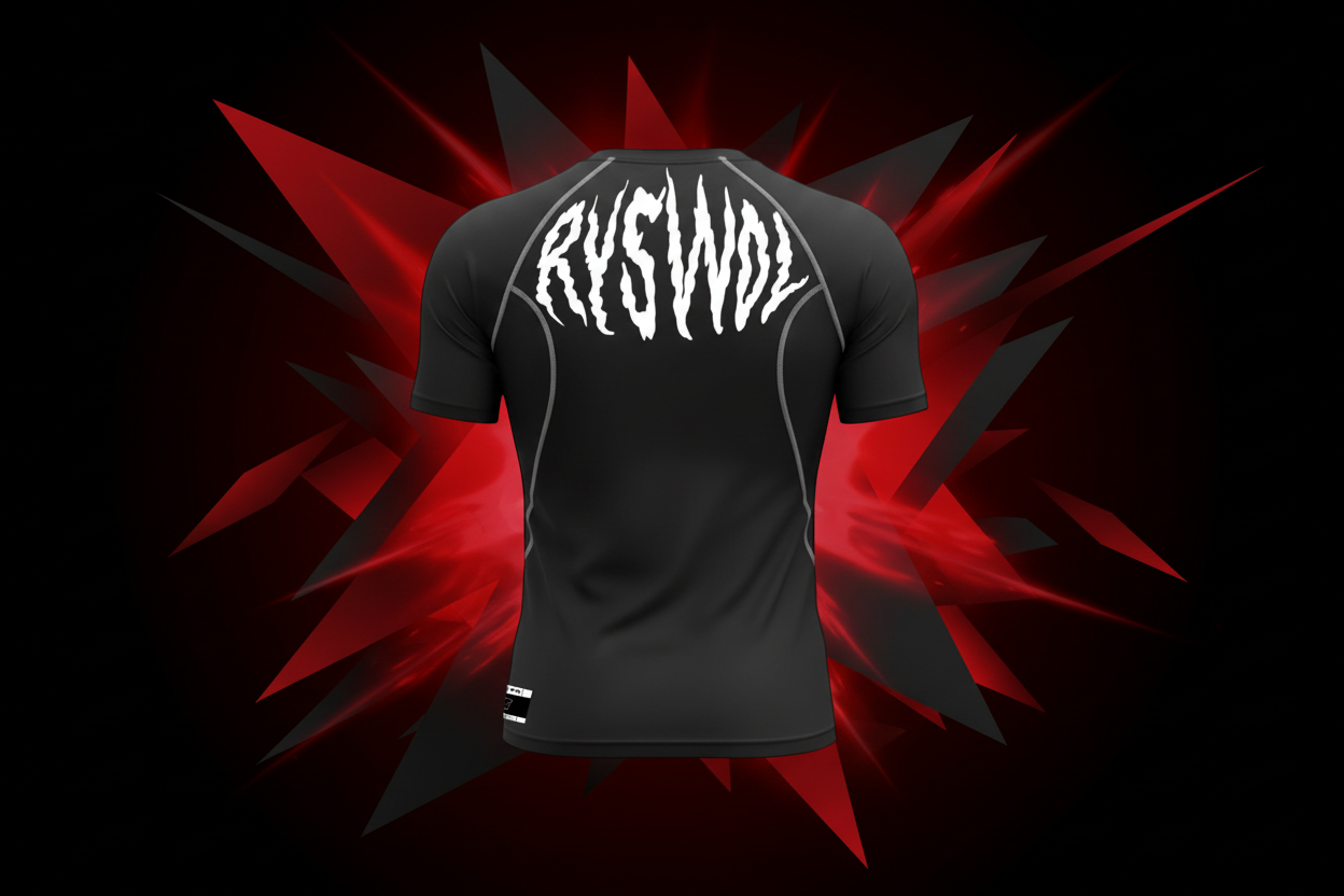 RYSWOL TRAINING TOP – BLACK